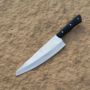 A&M Enterprises Handmade Chef <b>Knife</b> <b>Set</b> with Black Handle and White Pin Detail Survival Professional Hunting <b>Knives</b> - Product Image 1
