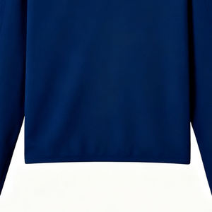 Sweat-shirt à col zippé en coton pour homme, prix d'usine, col nettoyeur de col, beige, pour détaillants de vêtements, marque privée - Product Image 6