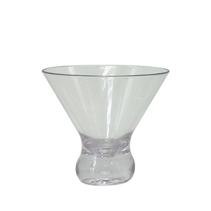 Verre à cocktail en plastique transparent incassable, verre à martini - Product Image 1