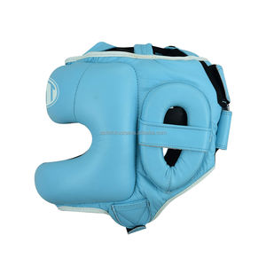 Garde-tête de boxe en cuir Durable de haute qualité confortable équipement fabriqué au Pakistan pour hommes et femmes en gros - Product Image 2