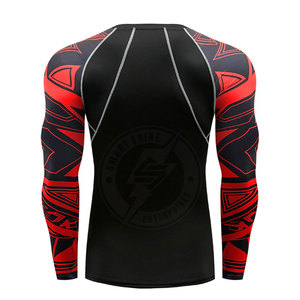 Vêtements de sport pour hommes, nouvelle collection, rash guard pas cher, design personnalisé pour hommes - Product Image 3