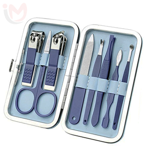 8 in 1 Manicure Set Stainless Steel <b>Nail</b> Clipper <b>Kit</b> Professional <b>Nail</b> Care Grooming Pedicure Beauty Tools - Product Image 4