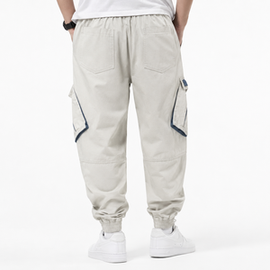 Men's Streetwear <b>Cargo</b> Pants Multi-Pocket Tactical Joggers Hip Hop Techwear Trousers Loose Fit Casual Utility Pants - Product Image 2