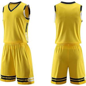 Shorts de basketball unisexes entièrement personnalisables en tissu mesh polyester avec taille élastique - Product Image 1