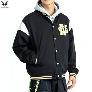 2026 New Arrival Custom Made High Quality School Wear Baseball Men’s Varsity Jacket, Oversized Hip Hop Style Jacket - Product Image 4