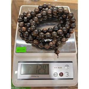 กำไลข้อมือไม้กฤษณาเวียดนาม 12 มม. 108 เม็ด ขายส่ง B7-001 - Product Image 3