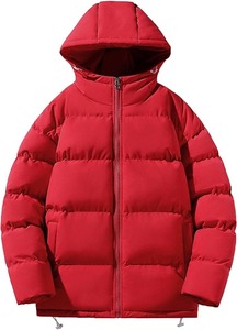 Veste matelassée pour homme sur mesure, veste d'hiver chaude, coupe-vent, à capuche, veste d'extérieur de haute qualité pour homme - Product Image 6