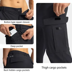 Pantalones Jogger de Forro Polar Grueso Personalizados para Hombre, Diseño de Fabricante, Estilo Holgado y Oversize, Pantalones Deportivos Apilados - Product Image 4