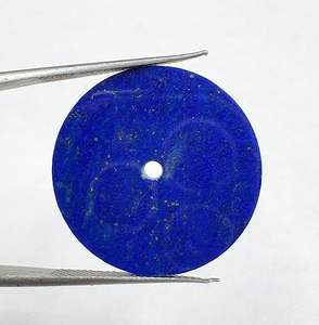 Esfera de reloj de lapislázuli natural, plana, tamaño 31.50 mm, grosor 0.9 mm, esfera para reloj - Product Image 4