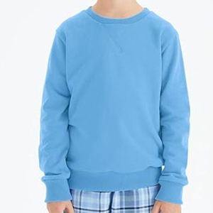 เสื้อฮู้ดดี้เด็กคุณภาพสูง หนัก 350 กรัม ผ้าฝ้าย สีพื้น เสื้อกันหนาวเด็กบุขนแกะ เสื้อพูลโอเวอร์เด็กผู้ชาย - Product Image 3