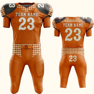 Uniforme de football américain léger et confortable avec impression par sublimation de haute qualité Uniformes de football américain - Product Image 1