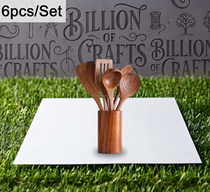 Juego de Utensilios de Cocina de Madera de Primera Calidad, 6 Piezas, Cuchara, Espátula, Tenedor, Utensilios de Cocina para el Hogar - Product Image 4