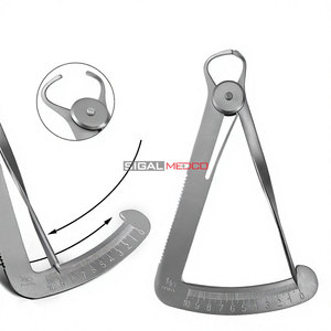 Calibrador de Medición Manual de 4 Pulgadas con Resorte, de Acero Inoxidable Alemán, Instrumento de Precisión para Joyería, Laboratorio y Odontología - Product Image 2