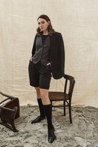 Shorts Bermuda en Coton Respirant pour Femme, Taille Élastique avec Cordon de Serrage, Formels, Haute Qualité, Séchage Rapide, Écologiques - Product Image 2