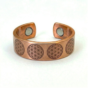 Joyería Devocional Bio Magnética al por Mayor • Pulsera Unisex Ajustable con Mandala Esotérico - Product Image 5