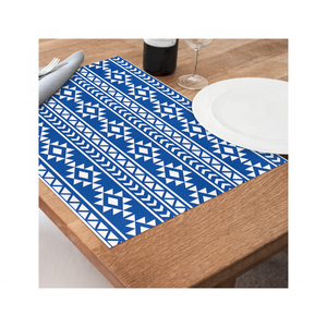 Handmade 100% Sustainable Cotton <b>Tablecloths</b> GOTS Certified Braided Design with Embroidery 14 X 18 Inch Placemats Dining Tables - Product Image 5