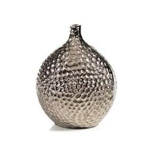 Vase à fleurs en métal artisanal, accent décoratif de table pour un intérieur moderne de salon, aménagement d'espaces domestiques - Product Image 5