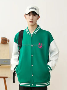 Chaqueta de béisbol universitaria de lana unisex para hombre con capucha Letterman Puffer Style Winter Satin Canvas Fabric XL Size jacket para hombre - Product Image 4