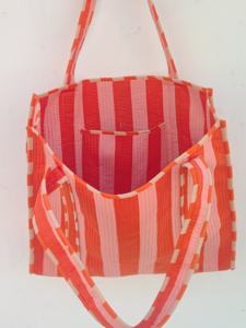 Sac fourre-tout décontracté en coton uni avec fermeture éclair, grande capacité, double poignée, pour l'été et le printemps, avec logo personnalisé - Product Image 3