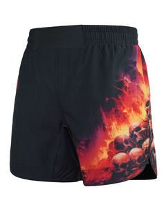 Hot Selling <b>Men</b> MMA Sublimation Printed Stretch Quick Dry 100% Polyester Adult Regular Fit Training <b>Shorts</b> - Product Image 2
