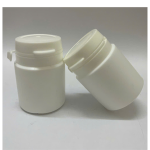 ขวดพลาสติก HDPE ทรงกระบอก ก้นแบน น้ำหนักเบา ทนทาน ใช้งานง่าย สำหรับบรรจุยา ยาเม็ด ของเหลวเคมี ของเหลวต่างๆ ยี่ห้อ APS Easy Mold - Product Image 1