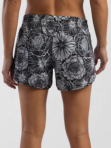 OEM Summer <b>Plaid</b> Pattern Women's High Waist Elastic Waistband Breathable Eco-Friendly Quick Dry Spandex/Polyester High <b>Shorts</b> - Product Image 2