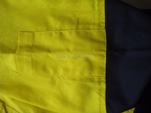 Camisa de Trabajo de Alta Visibilidad 100% Algodón Twill - Product Image 5