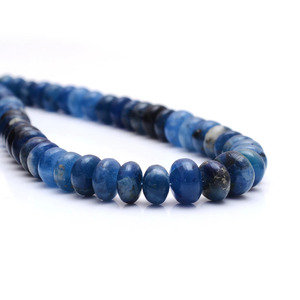 Perle de pierre précieuse Afghanite naturelle, 7mm-9mm, forme ronde, lisse, couleur changeante fluorescente, réactive aux UV, pour bijoux. - Product Image 6