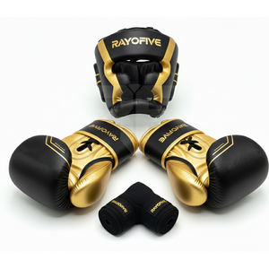 ถุงมือชกมวยสำหรับผู้ใหญ่และเด็ก หนัง PU  รับสกรีนโลโก้ สำหรับฝึกซ้อมมวยไทยและ MMA - Product Image 2