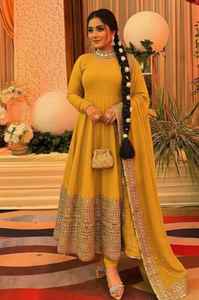 Nuevo y Hermoso Traje Salwar Indio para Adultos, Diseños Gharara, Vestido Punjabi para Mujer, Venta al por Mayor - Product Image 4