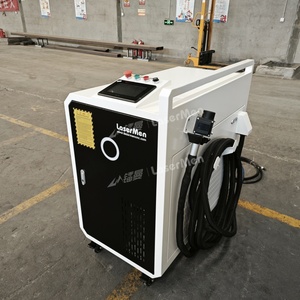 Machine de nettoyage au laser à fibre portable de qualité supérieure, tête laser Qilin à double oscillation 1500w 2000w - Product Image 2