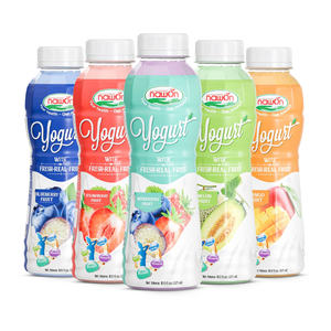 Boisson au yaourt, jus de myrtille, probiotiques et prébiotiques, bouteille de 325 ml, Nawon, fabrication au Vietnam, boisson lactée aux fruits - Product Image 5