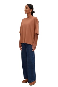 T-shirts Boxy courts surdimensionnés pour femmes imprimés personnalisés en détresse vintage - Product Image 3