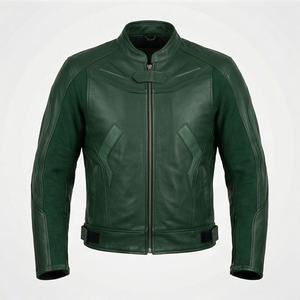 Chaqueta de Motociclista de Cuero Genuino para Hombre de la Mejor Calidad, Nueva Colección de Invierno, Chaquetas de Motocicleta con Protecciones Desmontables Personalizadas - Product Image 1