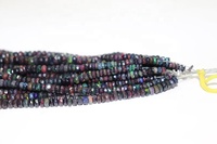 Cuentas de Labradorita Facetadas de Alta Calidad, Corte Brillante, 3.5mm, Multicolor, Efecto Fuego, Gema Natural para Joyería, Excelente Calidad, Sueltas