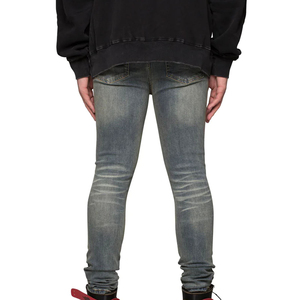 Nouveau style 2026 – Jean slim en denim pour homme – Vente directe usine – Jean en denim tendance pour homme - Product Image 2