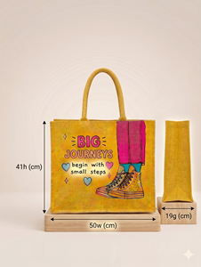 Sacs fourre-tout urbains écologiques en jute, vente en gros, logo personnalisé imprimé, sacs de courses réutilisables, fermeture éclair à lettres, sangle en coton - Product Image 5