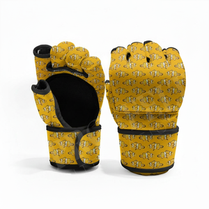 Gants de Sparring en Gros à Marque Privée Acceptée, Gants d'Entraînement de Boxe en Cuir PU avec Support de Poignet Respirant pour Grappling et Fitness - Product Image 5