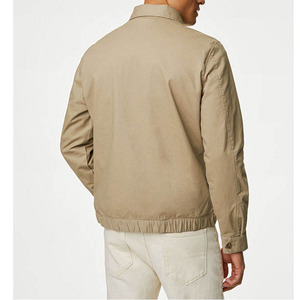 Vestes d'hiver pour hommes en toile matelassée, coupe slim, col rond, fermeture éclair, patchwork, style streetwear, Duckie Jackets - Product Image 2