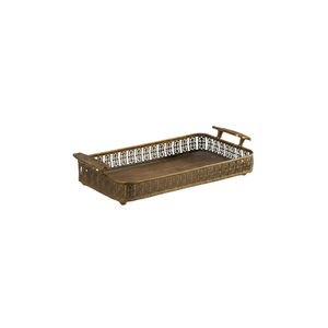 Bandeja de Cobre Puro Hecha a Mano, Martillada, para Servir, Decoración del Hogar, Bienestar, Yoga, Meditación, Ecológica, Vida Moderna - Product Image 1