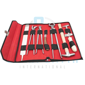 Kit d'outils professionnels pour fermeurs SMART SMYTH INTL, ensemble de coupe et de pose de sabots pour chevaux, instruments vétérinaires équins, durables et éco-responsables - Product Image 2