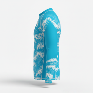 เสื้อรัดรูปแขนยาวสำหรับยูนิเซ็กซ์ เหมาะสำหรับการแข่งขันศิลปะการต่อสู้ บีเจเจ เอ็มเอ็มเอ็ม ยิวยิตสู ฝึกซ้อมกีฬาต่อสู้ - Product Image 3