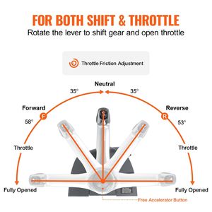 Centralina di controllo acceleratore marina Evinrude Johnson P, scatola di controllo remoto fuoribordo a montaggio superiore 5006186 per imbarcazioni - Product Image 3