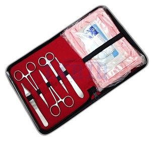 Premium Stainless Steel Suture Practice Kit <b>Silicone</b> Skin <b>Pad</b> Surgical Instruments Training Set for Medical Students TARIQMFG.CO - Product Image 5