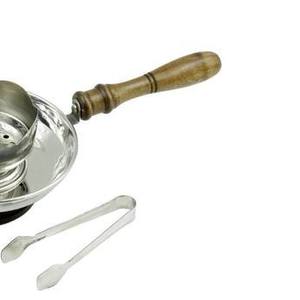 Wholesale Portable Silver Metal <b>Bakhoor</b> Burner with Wood Handle Bulk Arabian Mabkhara <b>Oud</b> Incense Holder Set with Tongs - Product Image 2