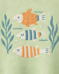 เสื้อยืดครอปพิมพ์ลายปลาสีเขียวอ่อนสำหรับผู้หญิง ผ้าฝ้าย แขนสั้น สไตล์ลำลอง เสื้อฤดูร้อนทรงหลวม แฟชั่นเสื้อยืดลายกราฟิก ขายส่งเสื้อผ้า - Product Image 4