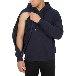 Sudadera con Capucha 95% Algodón con Acceso Completo a los Brazos |   Sudadera para Diálisis, Quimioterapia e Infusión Intravenosa |   Corte holgado unisex - Product Image 1