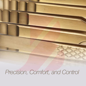 Fabricant de pinces à cils en acier inoxydable avec pointe en fibre, meilleure prise en main, angle de 45 degrés, pour extensions de cils - Product Image 2