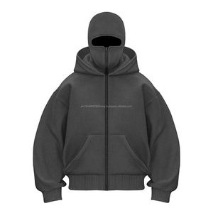 Sudadera con Capucha Tipo Pasamontañas Cómoda, Unisex, Cálida y Elegante, Sudadera con Capucha, Ropa de Invierno Moderna, Venta al por Mayor - Product Image 1