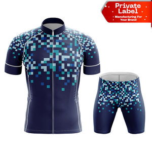 Tenue de cyclisme personnalisée avec impression et teinture, usine OEM, vêtements de sport pour le vélo, fournisseur de marques sportives, uniforme de cyclisme avec logo personnalisé pour équipe de cyclisme - Product Image 1